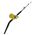 EAT MY TACKLE 80W 2-Speed Reel on Long Dredge Rod Gold