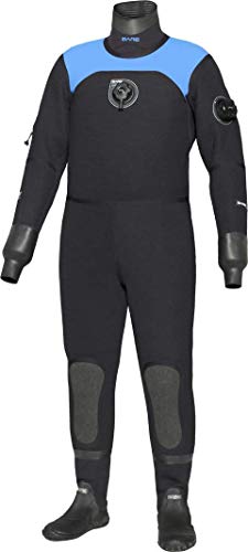Bare D6 HD Pro Dry Mens Drysuit Blue