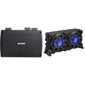 KICKER 10-Inch Loaded Premium Marine Sub Enclosure with Passive Radiator & 48KXMA8004 Marine Amp Bundle