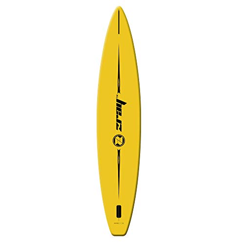 Pool Central Zray R1 Rapid Race Inflatable Paddle Board 12.5' Yellow
