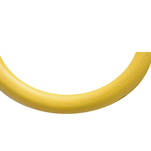 Marinco 50Amp 125/250V Shore Power Cable 50' Yellow