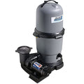 Waterway Clearwater II Cartridge Filter System 150 Sq. Ft. with .95 THP Grey