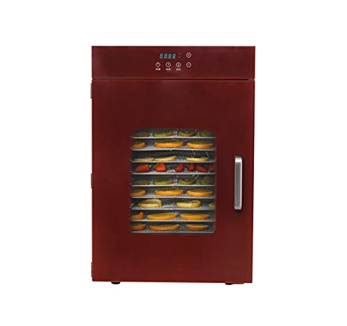 Kolice Commercial High Capacity 16-Tier Food Dehydrator with Digital Control