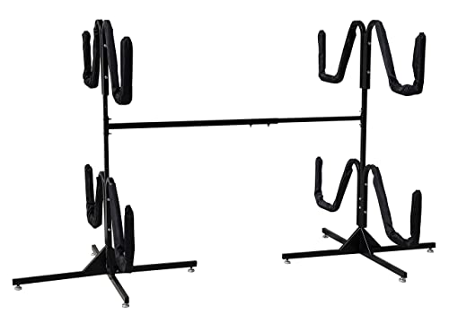 Insight Goods Kayak Rack - Free Standing Kayak Storage for Indoor/Outdoor (4 Kayaks)