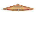 California Umbrella 11' Round Venture Series Patio Umbrella Pulley Open Astoria Sunset