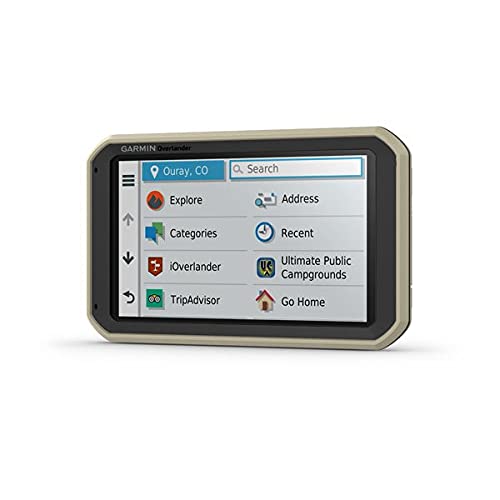 Wearable4U Garmin Overlander Rugged Navigator with Power Pack Bundle