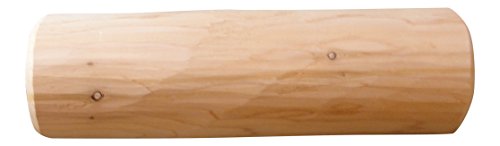 Log Kayak Rack 4-Place One-Sided Canoe Rack Unfinished