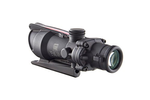 Trijicon 4x32 ACOG Scope with Center Illuminated Red Doughnut Reticle Red