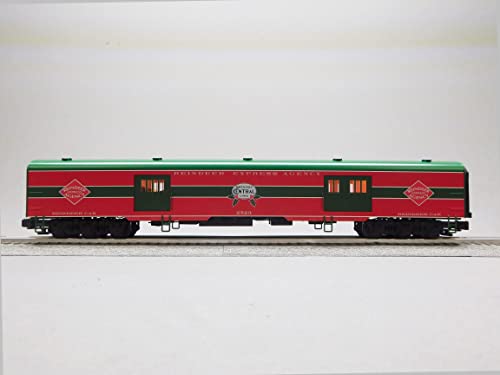 Generic VISIONLINE North Pole Central Reindeer Car #2523 O Gauge Red