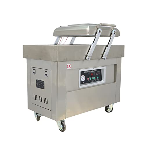 Banfluxion 220V Vacuum Packaging Machine DZ400 Two Chamber Sealer 900W
