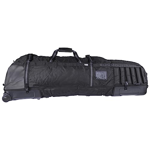 Sun Mountain 2024 Kube Golf Travel Cover Black