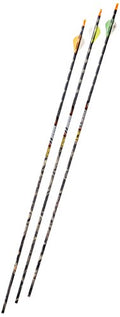 Gold Tip Expedition Hunter 400 Carbon Arrows with 2-Inch HP Vanes, Mathews Lost Camo Camouflage