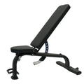 Gronk Fitness Adjustable Weight Bench for Strength Training Black