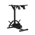 Titan Fitness 4-in-1 Squat & Leg Press Machine Black