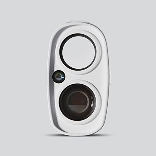 Pinned Golf Rangefinder White