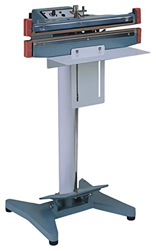 American International Electric AIE-610FD Double Impulse Foot Sealer with Adjustable Worktable and Stand
