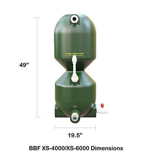 AST Bubble Bead Filter XS4000 Pond Filtration Solution for Koi Ponds