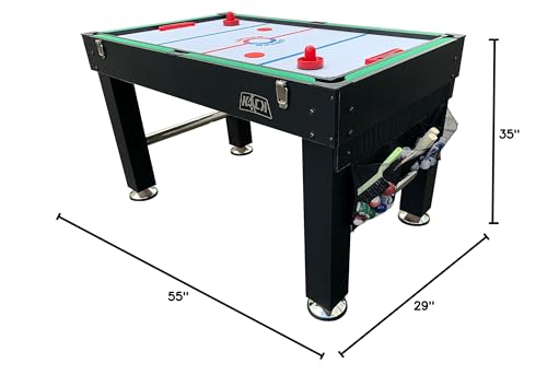 KICK Tetrad 55" 4-in-1 Multi Game Table Black