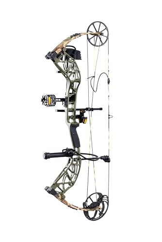 Bear Archery The Hunting Public Adapt 2 Ready to Hunt Compound Bow Package Right Hand Throwback Green