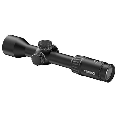 Steiner H6Xi Rifle Scope 30mm Tube 2-12x 42mm Illuminated STR-MIL Reticle Black