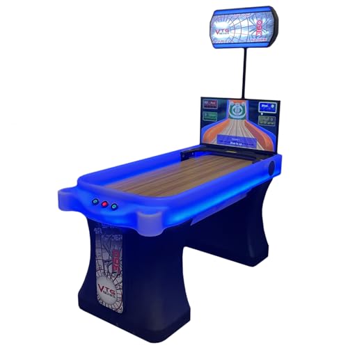 Spider 360 VTG Shuffleboard w/Marquee Translucent Color Changing