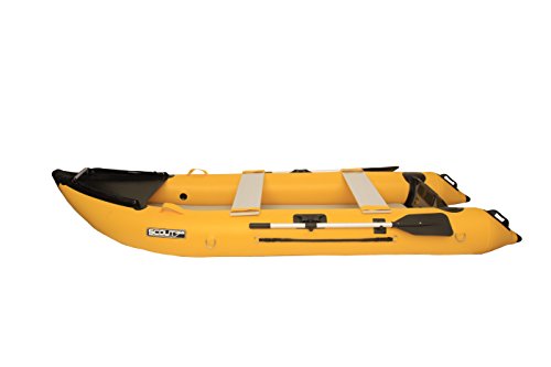 Scout Inflatables SCOUT365 Portable Inflatable Boat Yellow