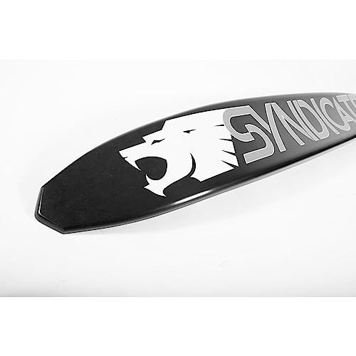 HO Syndicate Works 01 Slalom Waterskis Black/Silver Medium