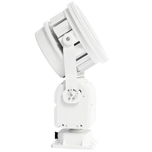 GREENINOVA THE QUALITY LIGHT 180W Marine Searchlight with Remote, IP65 Waterproof, 3.6° LED Spotlight for Boat, 110V, EC Type