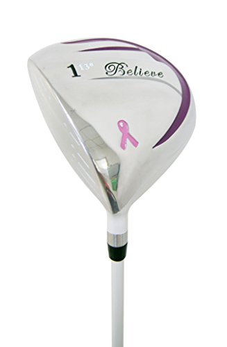 Believe Founders Club Ladies Complete Golf Club Set Purple Left Handed (Petite -1")