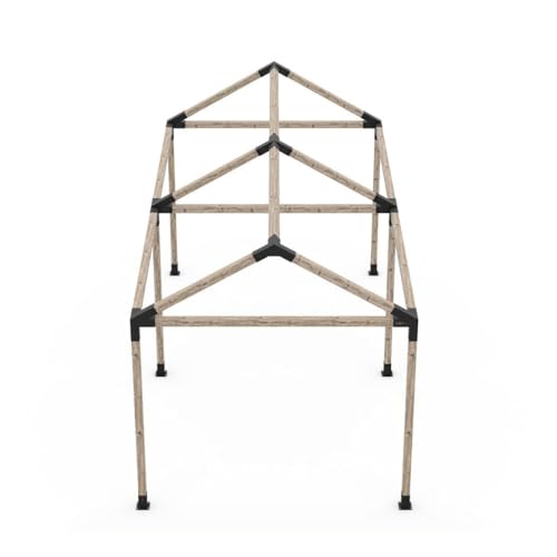 TOJAGRID Grid 30 Double Pergola Kit for 4x4 Wood Posts
