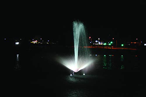 Kasco RGB LED Fountain Lighting 6 Fixtures 24V DC with 50 ft Power Cord Yellow Orange Blue Green Red