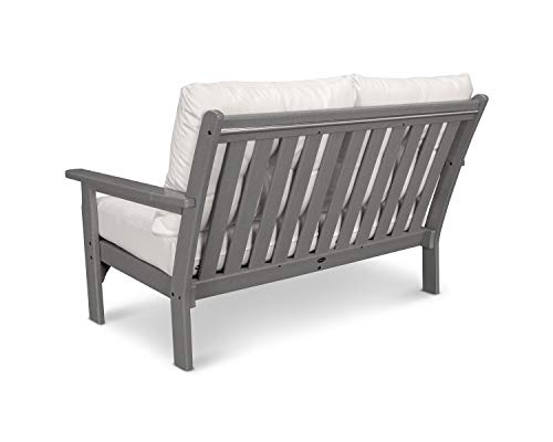 Polywood Vineyard Rocking Chair Set Black/Grey Mist