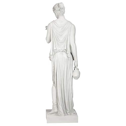 Design Toscano Hebe Greek Woman Garden Statue 62" Antique Stone