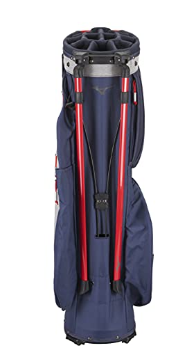 Mizuno BR-DX 14-Way Hybrid Stand Bag Heathered Grey-Navy