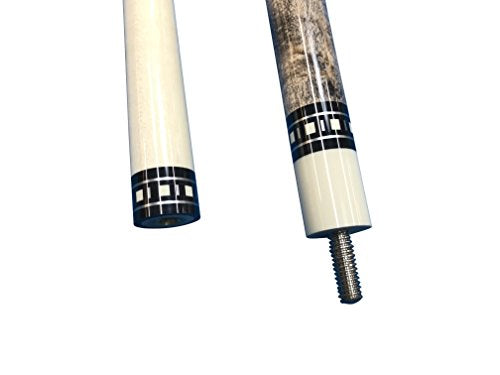 Meucci Handcrafted Billiards Pool Cue Stick w/PRO Shaft - Smoke Grey Stain