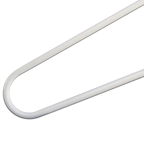 SAFTRON Cross Braced 3-Bend Pool Rail White