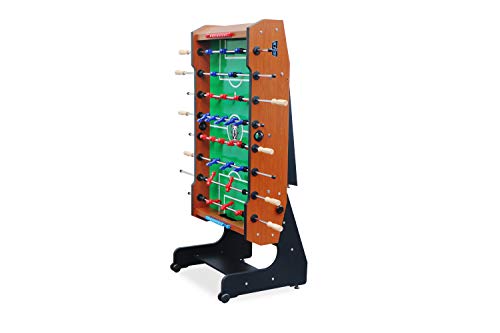 KICK Majesty 55" Folding Foosball Table Brown