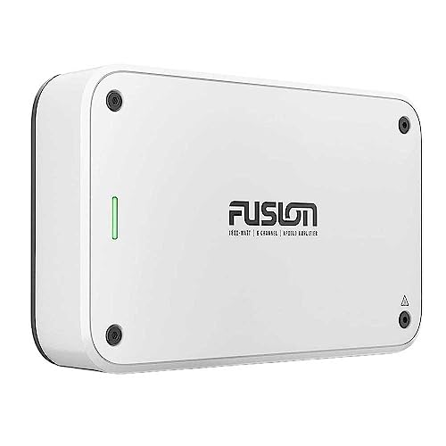 Garmin Fusion Apollo Marine Amplifier 1800W 6 Channel Black and White