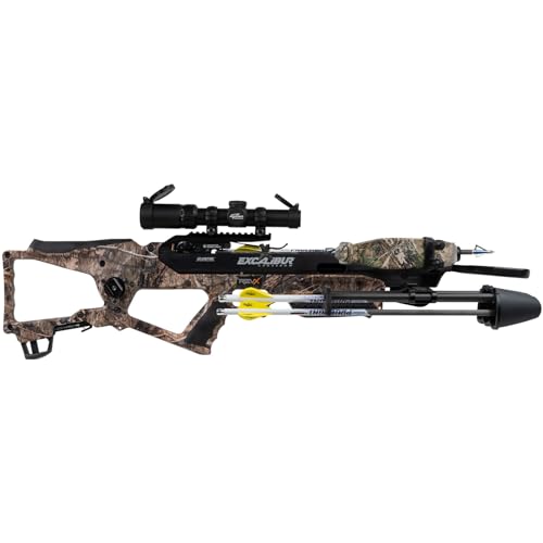 Excalibur REV X Lightweight Quiet CeaseFire Crossbow Mossy Oak Country DNA