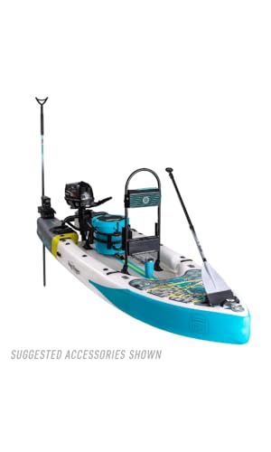 BOTE Rover Aero 12 FT 6 in Inflatable Micro Skiff BugSlinger Silver King