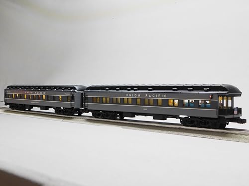 Lionel Union Pacific 18" Passenger Car 2-Pack O Gauge Multi Colored