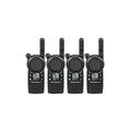Motorola Solutions 4 Pack CLS1410 Two Way Radio Walkie Talkies UHF Black