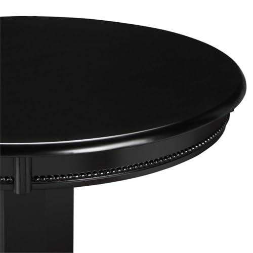 Home Square 3-Piece Pub Table Set with 2 Counter Stools Black
