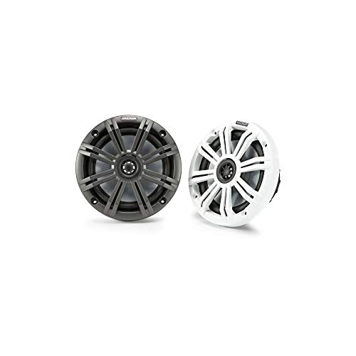 KICKER Marine Gauge-Style Source & 6.5" Speakers Bundle
