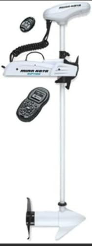 Minn Kota Riptide PowerDrive i-Pilot Saltwater Bow-Mount Trolling Motor 55 lb 54-Inch Shaft White
