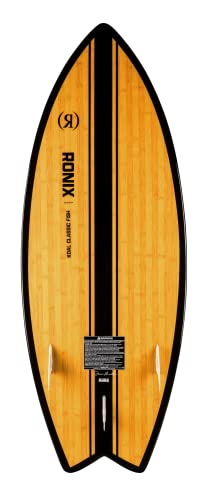 Ronix Ronix Koal Classic - WakeSurf Fish - Glossy Black/Bamboo