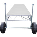 Patriot Docks 16ft Straight Roll-in Dock Gray Aluminum Deck Panels