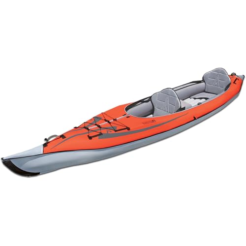 ADVANCED ELEMENTS AE1007-R AdvancedFrame Convertible Inflatable Kayak 15' Red