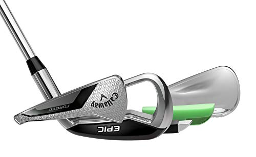 Callaway Epic Forged Iron Left Hand 9 Iron 36 Degrees Graphite-SteelFiber Regular Flex Black