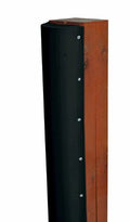 Dock Edge 4 Set PVC Piling Bumper 6-Feet Black